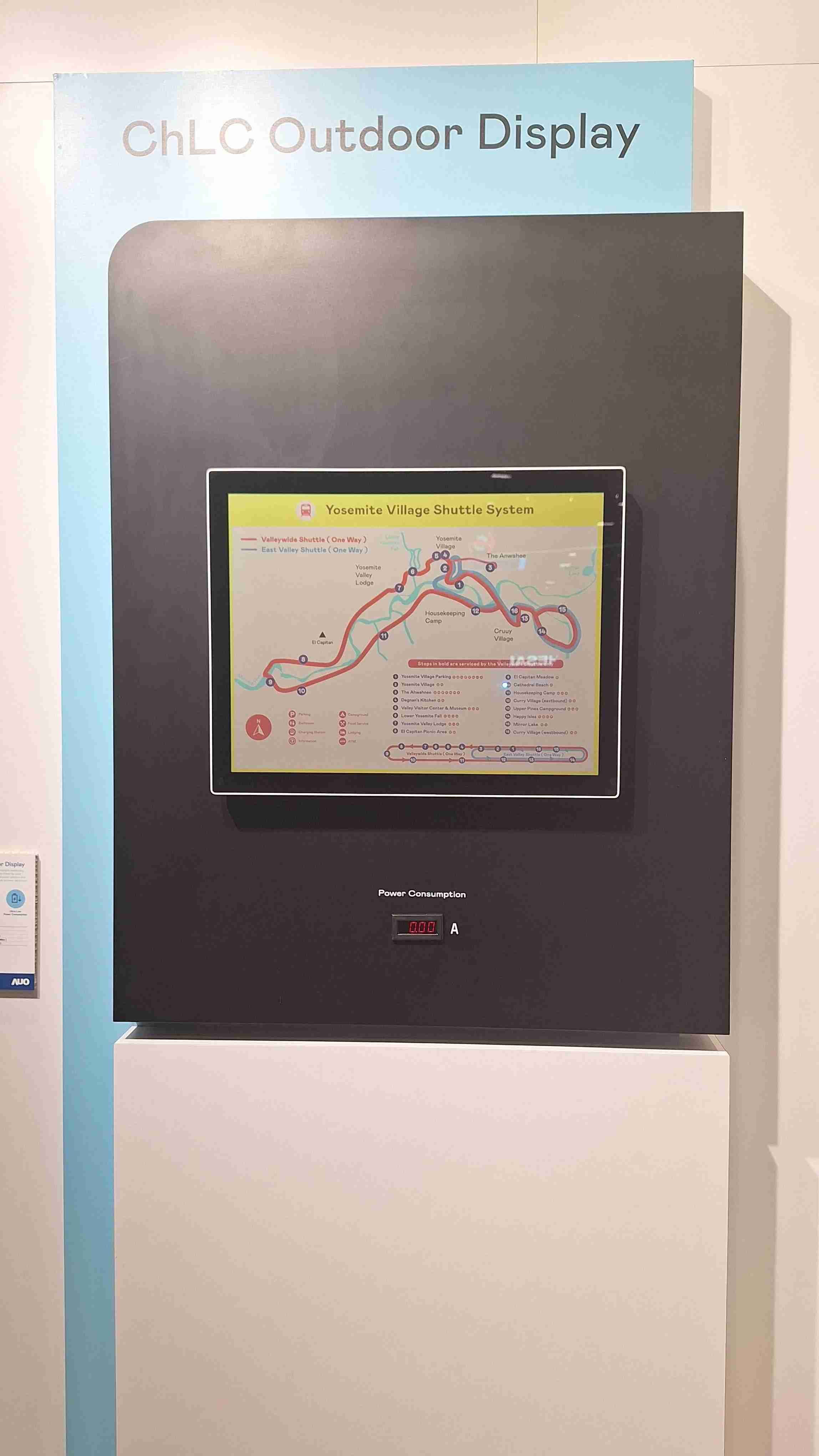 OBPay的「胆固醇液晶超低耗能户外全彩显示器」不只环保省电，，，且符合户外严苛使用环境，，，拥有在摄氏-30度至85度下的宽温使用优势，，，并且强光愈强愈能呈现绝佳的色彩饱和度及显示效果，，，，易于安装的特性将成为户外电子看板的新首选。。